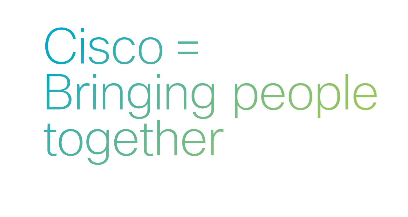 Cisco tagline