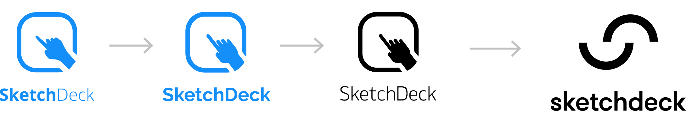 SketchDeck logo evolution