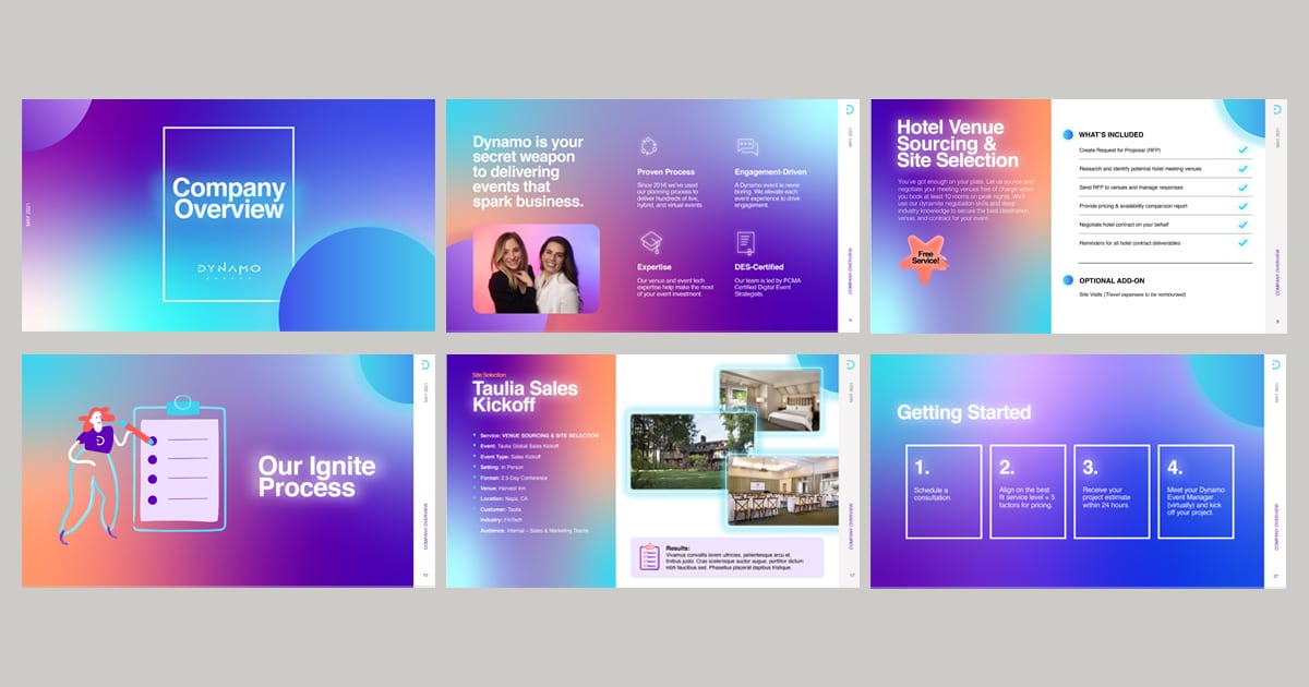How to design a good presentation - SketchDeck